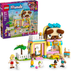 Magazin de accesorii pentru animale LEGO Friends, set de joacă pentru jocuri de rol, jucărie educativă pentru fete de la 6 ani, 3 minifigurine și 3 figuri de animale, pisică, câine și iepuraș, idee de cadou pentru copii 42650 Seturi de constructie Besuche den LEGO-Store Titlu implicit