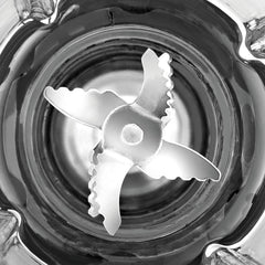 WMF Küchenminis Kompaktmixer, Mini Standmixer, 400 Watt, Standmixer Klein, Glasbehälter 0,8 L, Pulsstufe, Cromargan Matt Bucatarie Naty Shop