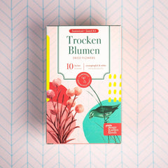 Flori uscate - 10 soiuri de flori cu polenizare liberă - veșnice și frumoase - set de semințe pentru începători, ca un mic cadou sau pentru uz personal