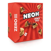 NEOH Chocolate Bites | Fără zahăr adăugat, 100 kcal per porție, bucățele crocante cu o umplutură cremoasă de alune de pădure și cacao, perfecte pentru luat la pachet sau ca înlocuitor de muesli | Keto, conținut scăzut de carbohidrați | Pachet de 3 x 29 g