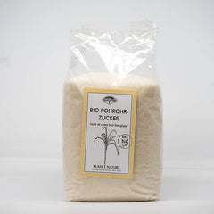 Zahăr organic brut din trestie, 1 Kg Indulcitori Naty Shop 500 grame