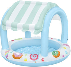 Piscină pentru copii Bestway Sweet Shope cu acoperiș parasolar 104 x 84 cm