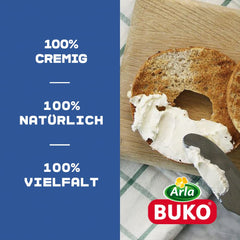 Pikante Kräuter Frischkäse| 10x 200g | 100% natürliche Zutaten | Ohne Konservierungsstoffe, Verdickungsmittel und Geschmacksverstärker