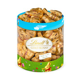Lindt Mini Iepurași Aurii Ciocolată | Pungă 700g | 70 x 10g Mini Iepurași Aurii | Ciocolată cu Lapte într-o Pungă | Ciocolată de Paște | Cadou de Ciocolată | Iepurași de Ciocolată | Iepuraș de Paște