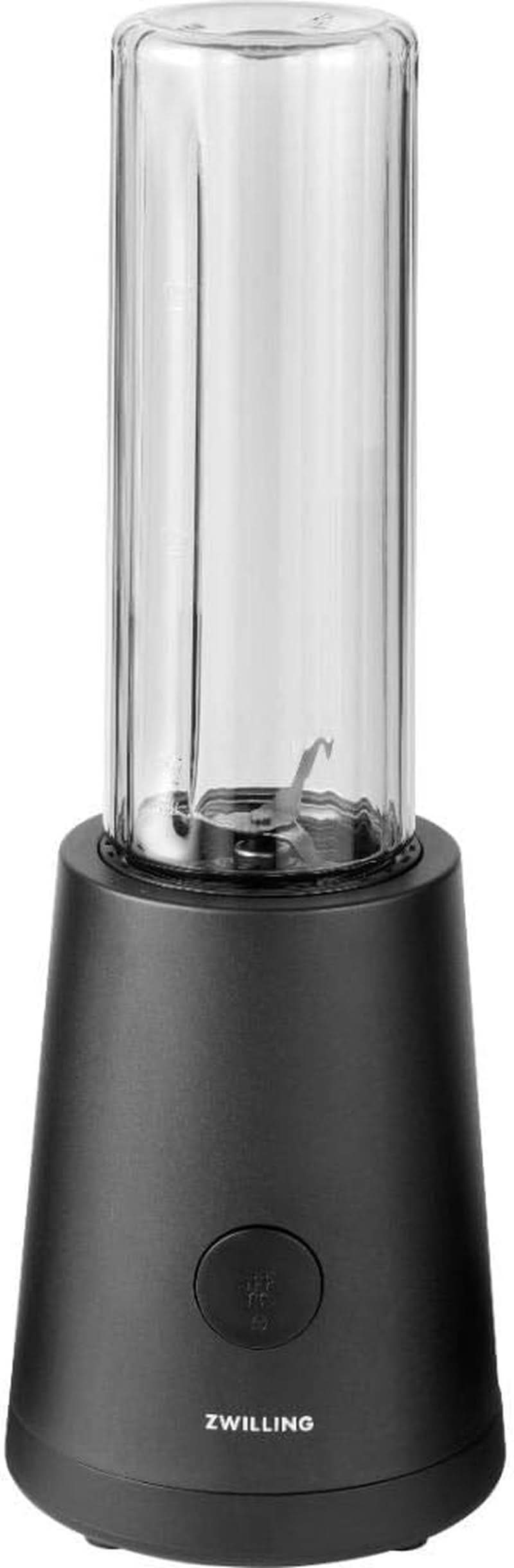 ZWILLING Standmixer, Smoothie Maker, Inkl. Trinkflasche Mit Verschluss, 600 Ml, 300 Watt, Edelstahl/Kunststoff, Schwarz Bucatarie Naty Shop Standmixer