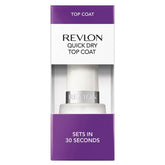 Vopsea de finisaj Revlon Quick Dry, formulă rezistentă la ciobire și de lungă durată, finisaj lucios, 14,7 ml.