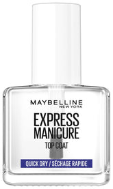 Oja Maybelline New York, Top Coat cu Uscare Rapidă Express Manicure, Transparent, 12 ml