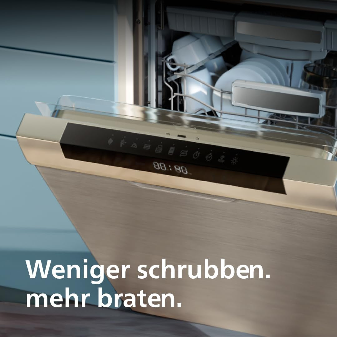 Philips 3000Er Airfryer XL - Tehnologie Rapid Air, prăjire cu până la 90% mai puțină grăsime, capacitate 1,2 kg, 6,2 litri, ecran tactil Electrocasnice Naty Shop