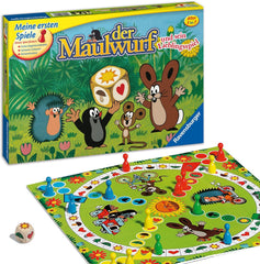 Ravensburger Kinderspiele 21570 - Der Maulwurf und Sein Lieblingsspiel - Spieleklassiker für Kinder, Kinderspiel ab 3 Jahren, für 2-4 Spieler - Geburtstagsgeschenke