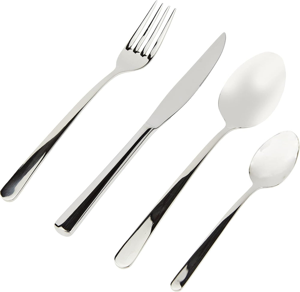 Zwilling Set tacâmuri de masă, 24 piese, argintiu metalic Bucatarie Naty Shop