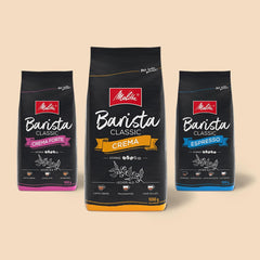 Melitta Barista Classic Espresso, Ganze Kaffee-Bohnen 1kg, ungemahlen, Kaffeebohnen für Kaffee-Vollautomat, kräftige Röstung, Stärke 5, (Verpackung kann variieren)