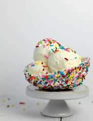 RUF Sprinkles de zahăr colorat în culori curcubeu, 1 kilogram Sprinkles Naty Shop