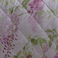 Dreams & Drapes Design - Wisteria - Cuvertură de pat matlasată - 200 Cm X 230 Cm în roz Paturi si Cuverturi DREAMS AND DRAPES