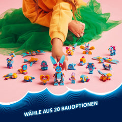 LEGO DREAMZzz Bunchus kreative Tierabenteuer, Spielzeughase für Kinder, 20-in-1 Fantasy-Spielset mit der Minifigur Izzie, Geschenk für Mädchen und Jungen ab 7 Jahren 71488