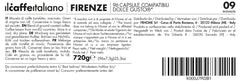 Nescafè Dolce Gusto, 96 Kaffeekapseln mit dem Nescafè-Dolce-Gusto-System kombpatible - Il Caffè Italiano - Mischung Firenze, Intensität 9