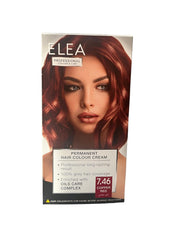 CREMĂ PROFESIONALĂ DE COLORARE PERMANENTĂ A PĂRULUI 7.1 BLOND CENUȘIU MEDIU CU COMPLEX DE ÎNGRIJIRE A ULEIULUI Vopsea pentru par Naty Shop Roșu 1 bucată (pachet de 1)