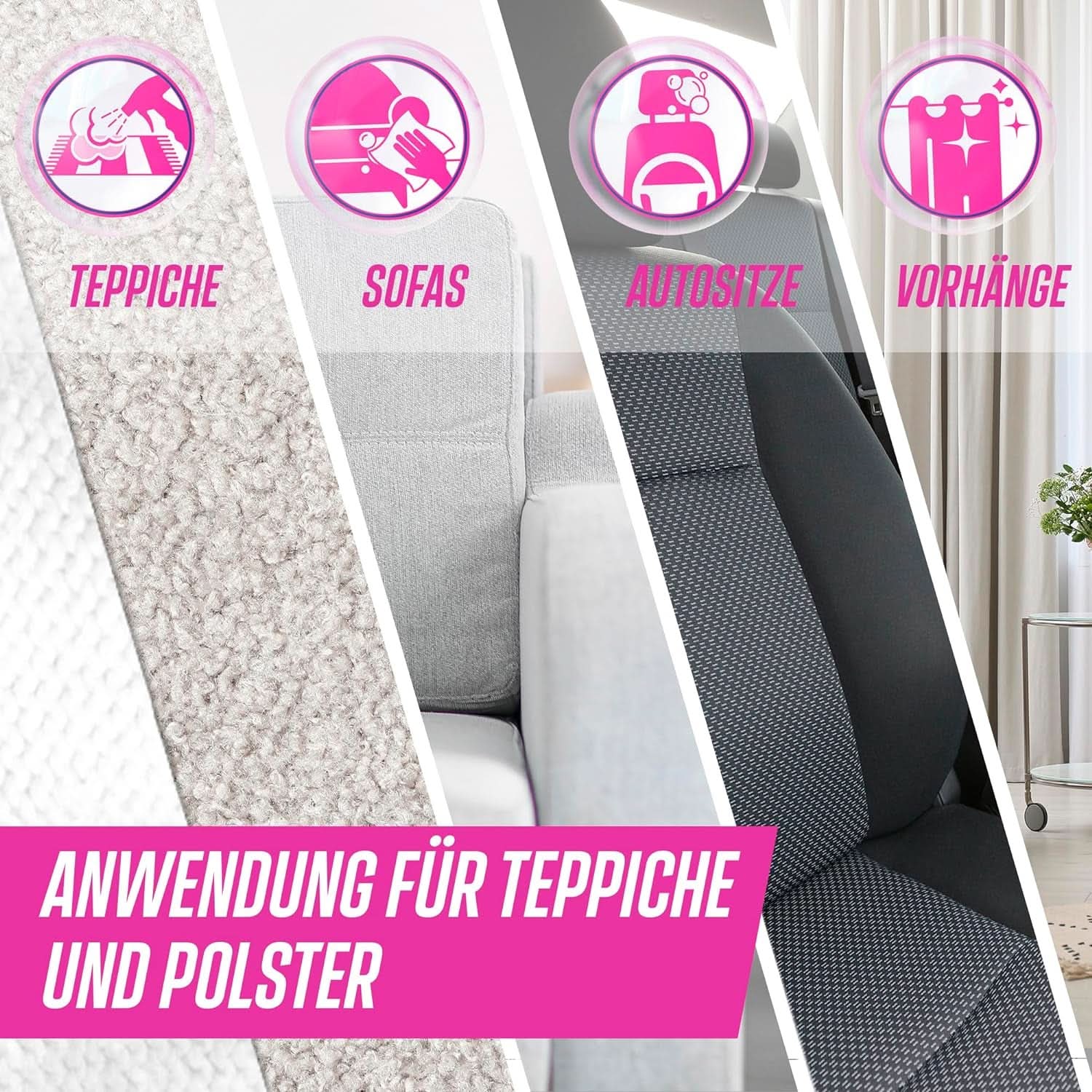 Vanish Oxi Action Multi - Textile Stain Remover Spray - 660 ml - Detergent textil pentru covoare și tapițerie - împotriva murdăriei și mirosului de urină Naty Shop