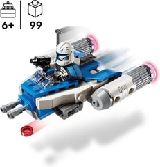 LEGO Star Wars Căpitanul Rex Y-Wing Microfighter, cărămizi construibile pentru nave stelare de colecționat, idee de cadou pentru băieți și fete cu vârsta de 6+ 75391 Seturi de constructie Besuche den LEGO-Store