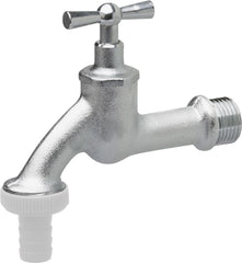 Robinet Cornat - filet exterior 20,95 mm (1/2 inch) - Include racord furtun - Alamă de înaltă calitate - Ideal ca robinet de exterior / robinet pentru butoaie de ploaie / robinet / supapă de închidere / FLOR92590