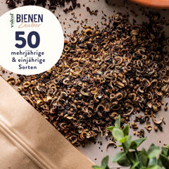 Blumenwiese Samen I 200 g I Blumensamen mehrjährig I Samen für Bienen Blumenmischung I Wildblumensamen f. Balkonblumen, Wildblumen I Wildblumensamen mehrjährig winterhart als Bienenweide