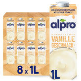 Alpro Lapte Din Soia Vanilie 8x1L - Vegan Si Bogat In Calciu