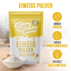 Easy Yummy Pulbere De Albuș De Ou 100% Pentru Gătit Și Coacere
