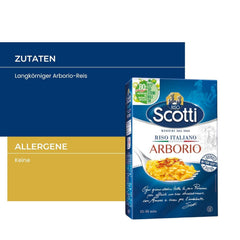 Orez Arborio, orez extrafin pentru risotto, orez din Italia, timp de gătire 15-18 minute, 1 kg