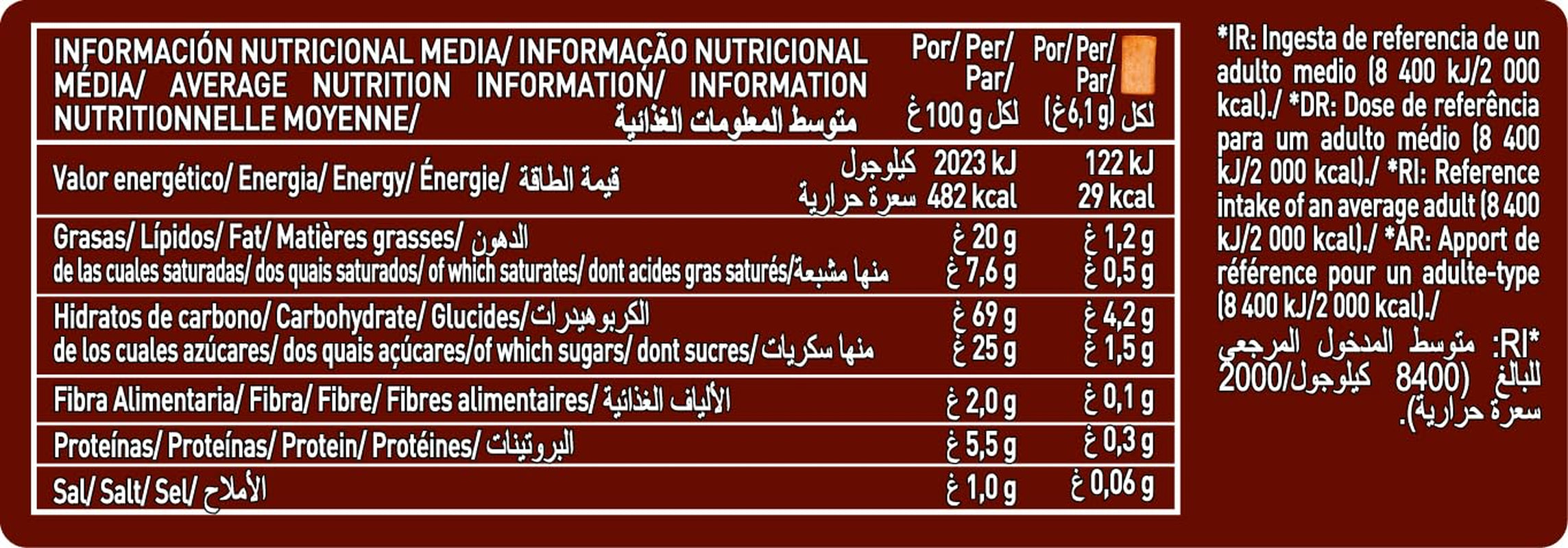 Cuétara Napolitanas cu o notă delicioasă de scorțișoară, 500 g