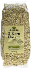 Bio 3-Korn Flocken, 500 G Cereale Naty Shop Default Title