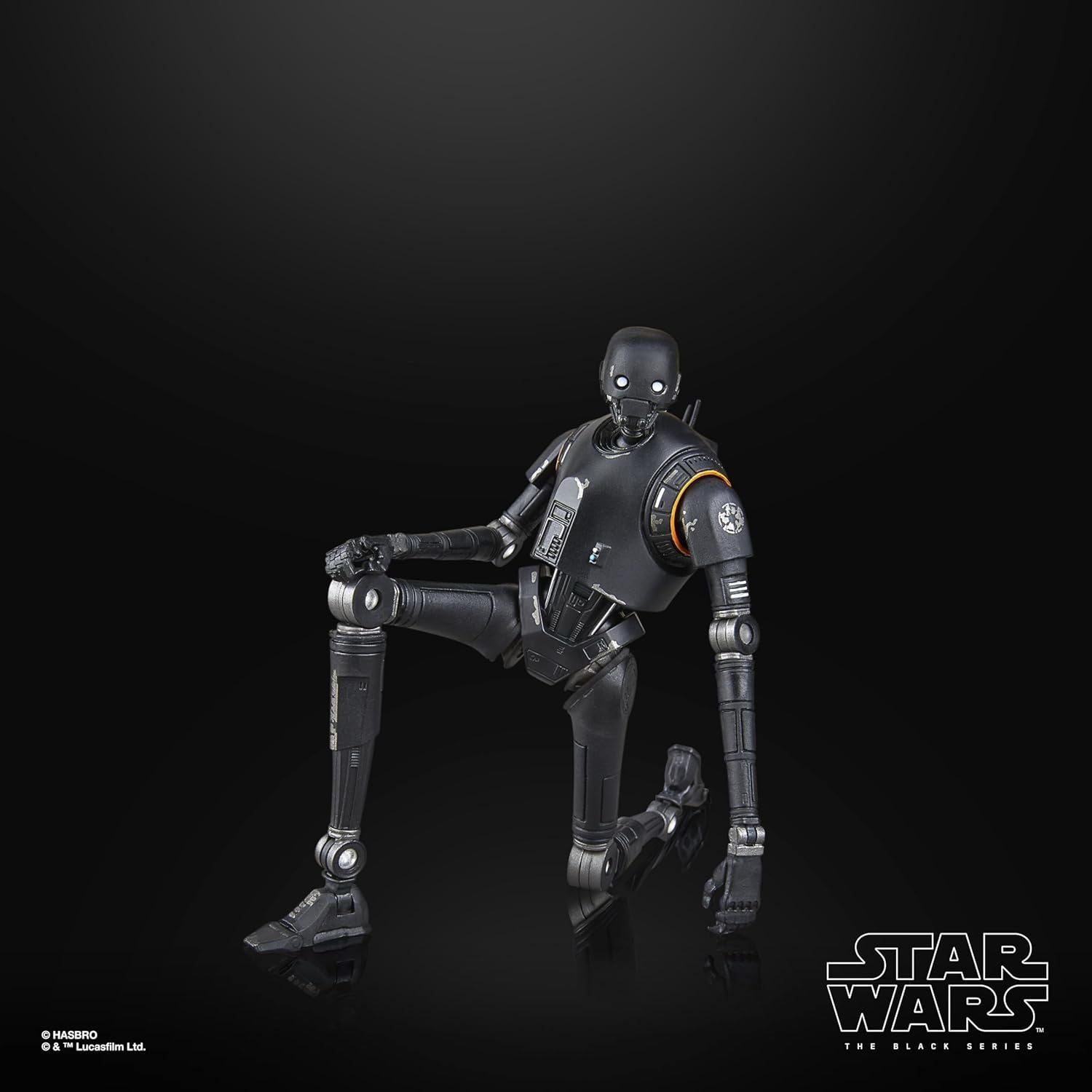 Star Wars seria neagră K-2SO (Kay-Tuesso) Andor figurină de acțiune de colecționat, 15 cm Action figures Naty Shop