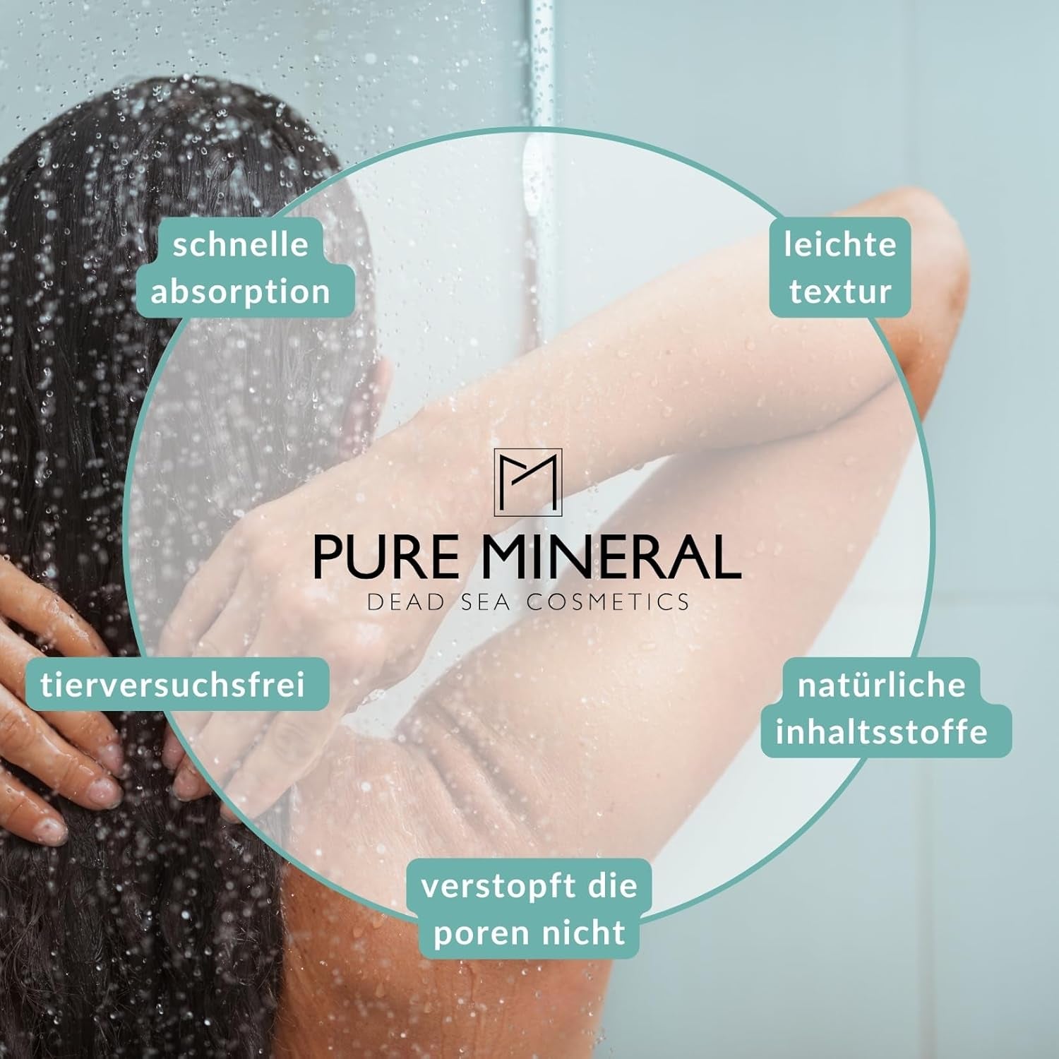 Pure Mineral - Mască reparatoare intensivă pentru păr cu argan - Repară și oferă strălucire părului uscat - Hrănește cu vitamina E - Fără sulfați, parabeni, petrolați - 350ml Masca de par Naty Shop