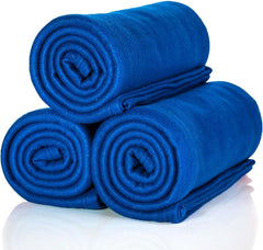 ALCLEAR 3 bucăți Oeko Tex pături fleece, culoare: antracit, dimensiuni mari 130X160 Cm, peste 200 G/M2, canapea pătură canapea pătură pătură living pătură, picnic pătură canapea arunca pătură Paturi si Cuverturi Besuche den ALCLEAR-Store Albastru marin 3 bucăți 130X160 Cm