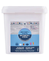 NO SUGAR, Erythritol + Stevia Înlocuitor natural de zahăr fără calorii 1:1 dulceață în comparație cu zahărul, fără aromă, 4,5 Kg Indulcitori Naty Shop