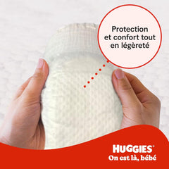 Scutece Huggies pentru bebeluși Little Movers, design Disney, mărimea 5, 126 bucăți (3 x 42), cutie lunară