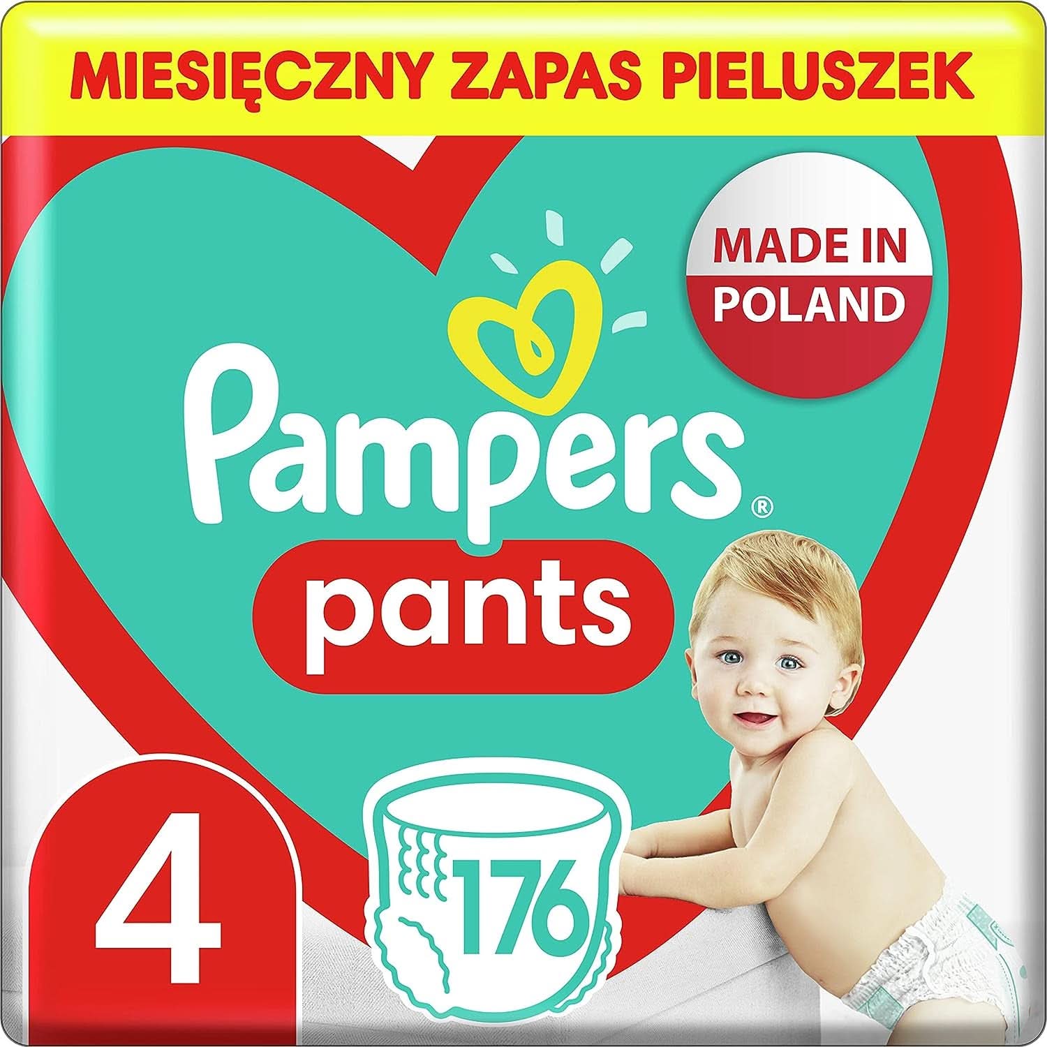 Pampers (versiunea clasica), pantaloni băiat/fată 7 74 buc Mama si Copilul Naty Shop 4 (176 buc)