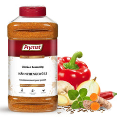 Prymat Hähnchengewürz 1100g, Gewürzmischung für Huhn, Truthahn, Ente, Gans, Grillgewürze, Marinade für Fleisch im Streuer