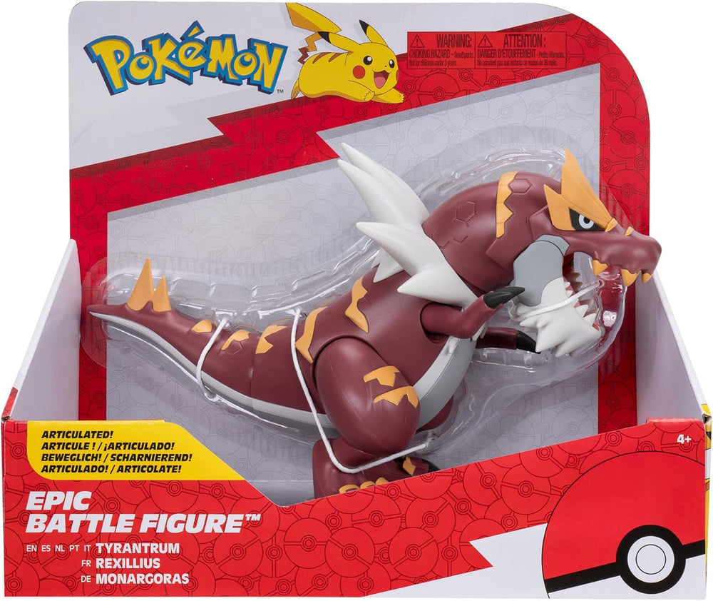 Pokemon PKW3422 - Figura Epic Monargoras, figură mobilă oficială, 30 cm Action figures Naty Shop Titlu implicit