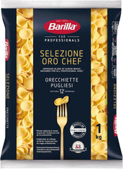 Barilla Selezione Oro Chef Orecchiette Pugliesi, pachet de 9 (9 x 1kg)