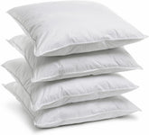 Bleu Câlin Home Collection Set de 4 perne Cliniguard Anti-Mite White 60X60 Cm Perne standard Naty Shop Set cu 4 huse de pernă