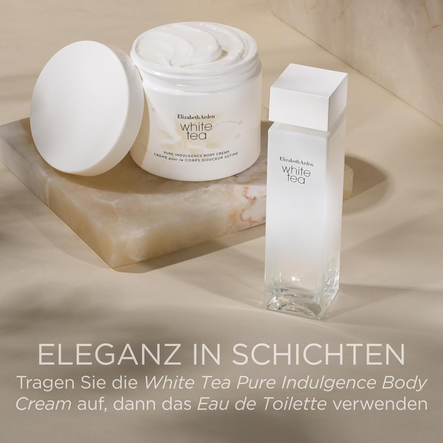 Elizabeth Arden - Ceai Alb, Apă de Toaletă Spray, Parfum cu Mandarină Italiană, Extract de Ceai Alb și Lemn de Madras, Floral, Feminin și Dulce, Căldură Suave, Parfum pentru Femei - 30 ml