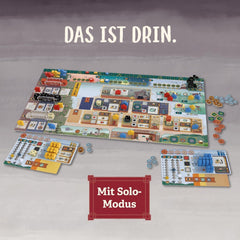 KOSMOS 683948 Castelul Alb, La Curtea lui Daiymo, joc de strategie cu un mecanism special de zaruri, joc de societate pentru 1-4 jucători cu vârsta de 12 ani și peste, joc pentru cunoscători