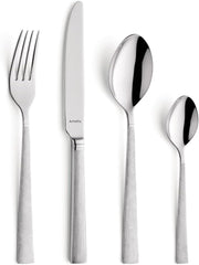 Amefa Jewelt Tartlery Set 4 persoane | 16 Petrecere Oțel inoxidabil 18/0 Bucatarie Naty Shop