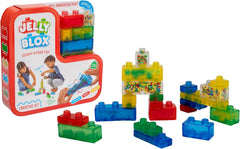 Jelly Blox - Creative Kit, Bauspielzeug ab 2 Jahren, mit 20 Sensorische Bausteine, Konstruktion Spielzeug für Kinder