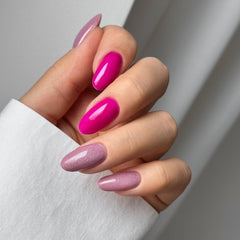 Oja UV Semilac Hybrid 319 Shimmer Dust Pink 7ml