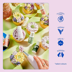 Colorant alimentar pe bază de ulei Colour Mill, amestec de ulei roz pal - Colorant alimentar pentru ciocolată, fondant, brioșe, prăjituri, copt, macaroane - Colorant alimentar pentru decorarea torturilor - 100 ml