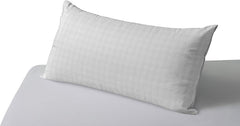 Savel, pernă anti-stres cu capac dublu, fermitate medie, 105 X 40 Cm Perne standard Naty Shop Alb 70
