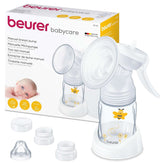 Beurer babycare, Pompă de sân manuală, Inclusiv biberon cu sistem anti-colic Accesorii Hrana si Alaptare Bebe Naty Shop