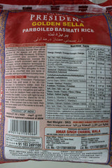 PREȘEDINTE - Orez Basmati Golden Sella, (1 X 5 KG)