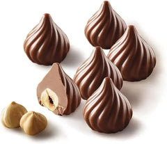 Silikomart Matriță 3D Pentru Ciocolată Flacără - Forme 3D Unice Cu Margine Interioară Pentru Baze Rotunjite