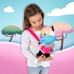 CRY BABIES Babytrage - Puppentrage, tragbar Vorne und Hinten, Tragesitz; Puppenzubehör für Cry Babies Puppen und alle 30cm Puppen geeignet - Perfekte Spielzeug für Kinder ab 3 Jahren